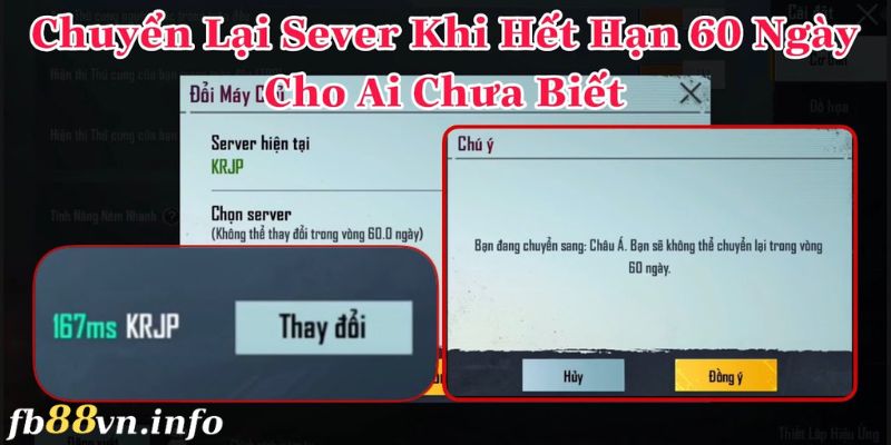 Cách đổi server PUBG không cần chờ 60 ngày