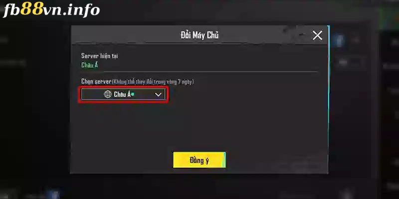 Chi tiết cách chuyển server PUBG mobile cho gamer