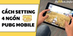 Cách Setting Pubg 4 Ngón Đơn Giản Cho Người Mới Tham Gia