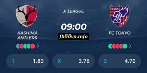 VĐQG Nhật Bản - Soi kèo Kashima Antlers vs FC Tokyo 16h00 20/07/2024